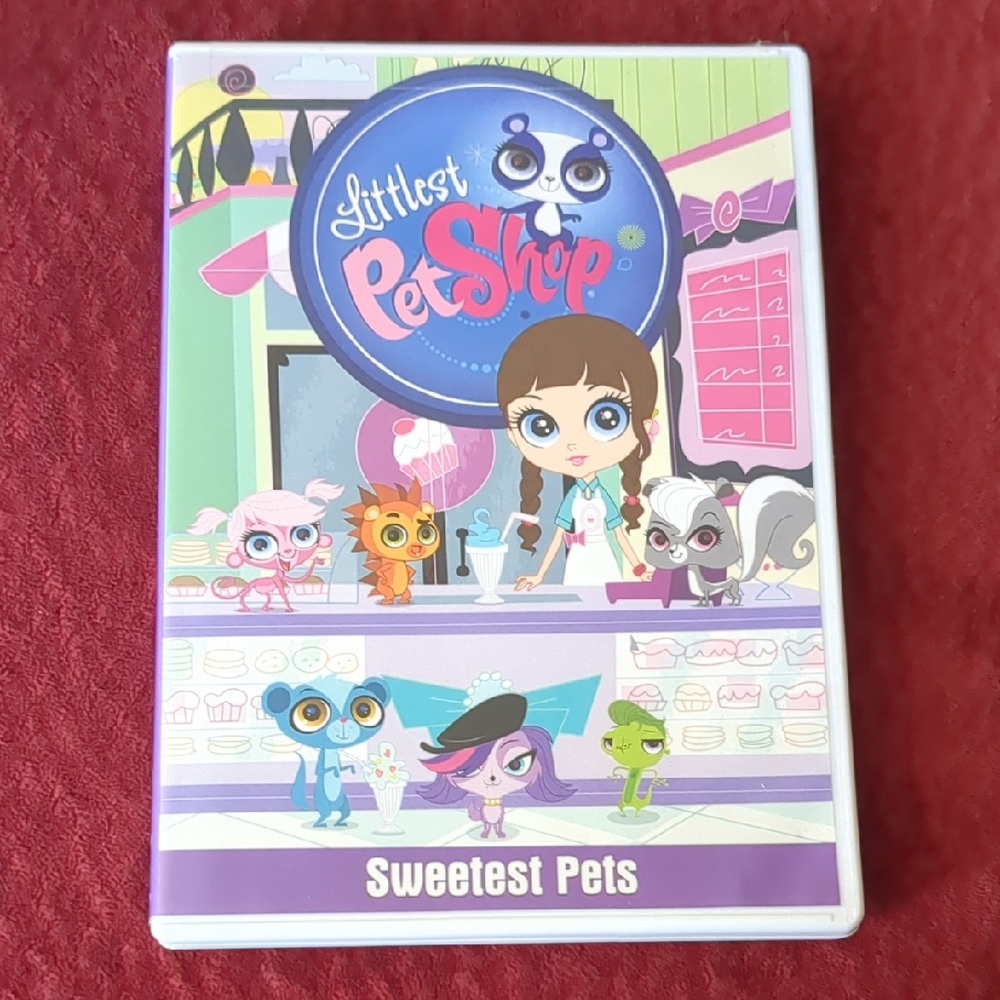 Littlest Pet Shop Sweetest Pets DVD with Colorful Characters